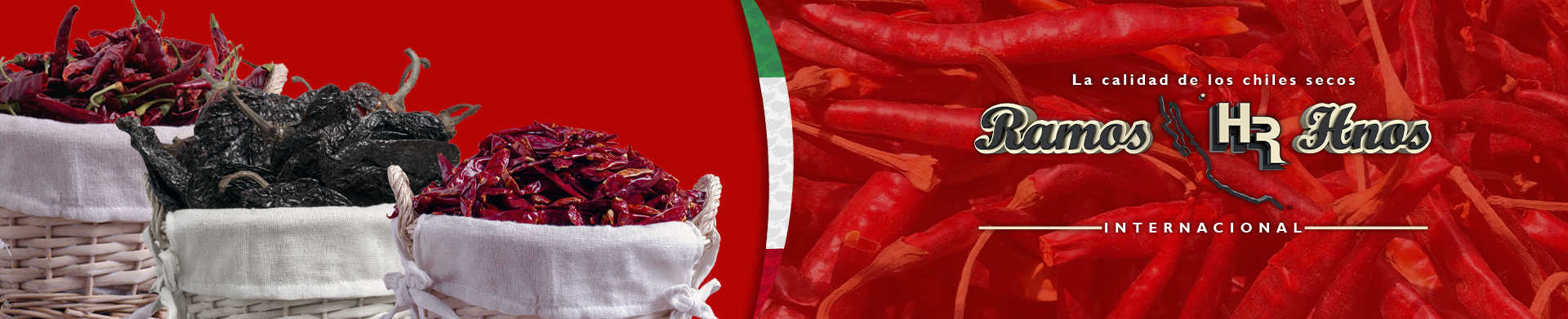 Hermanos Ramos. Specialists in cultivation, process and commercialization of various types of chile.